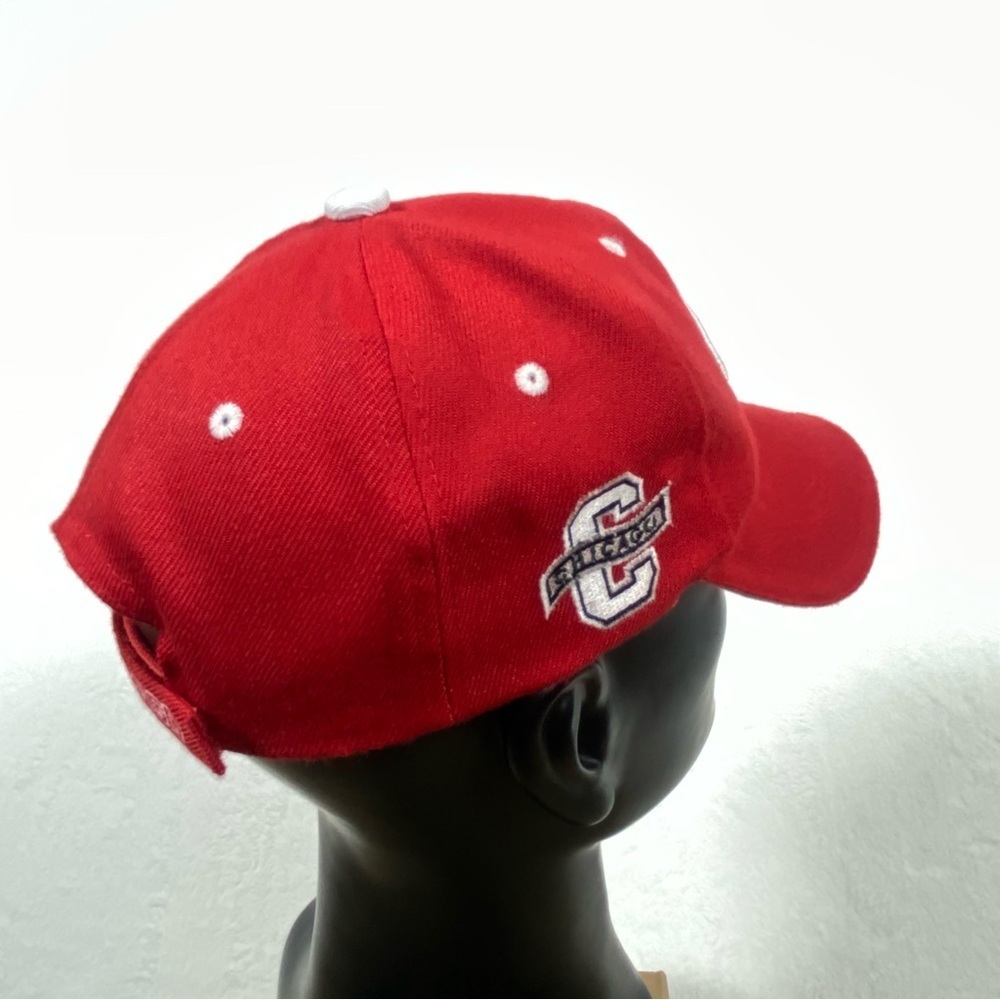 City Of Chicago Baseball Cap Hat Red White One Size Fits All - Picture 6 of 11